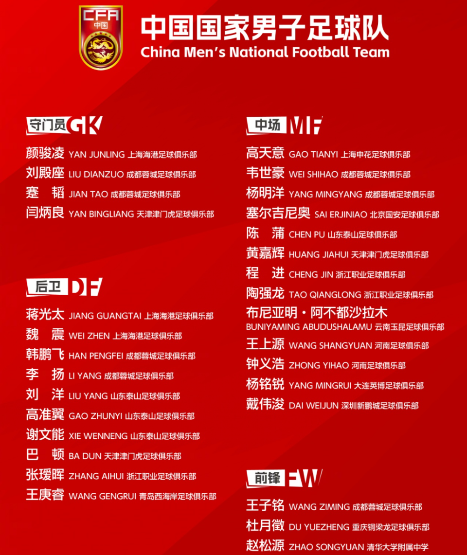 国足集训