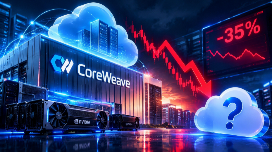 CoreWeave股价与债券走势